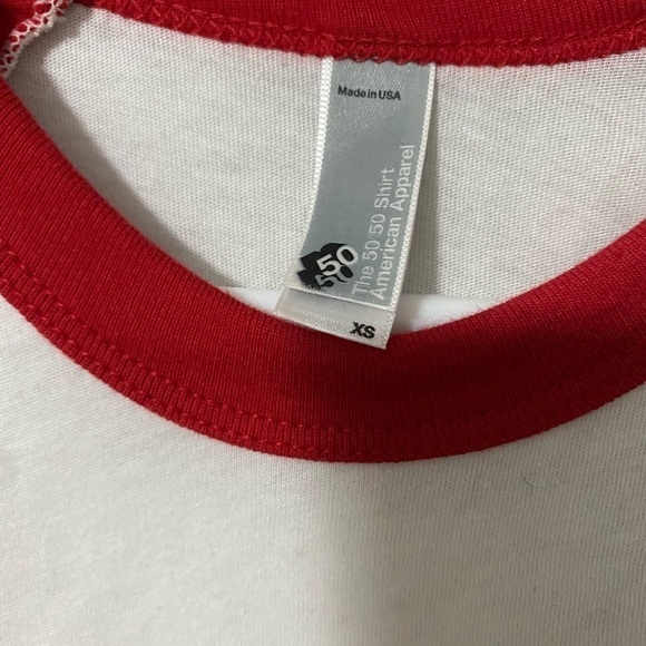 QUARTER sleeve American theme top - Picture 2 of 6